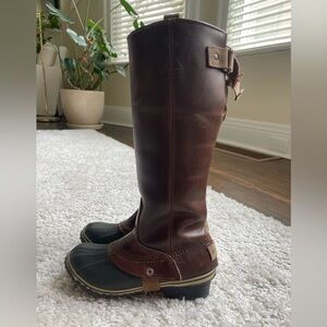 Sorel Slimpack Riding Boots Size 7